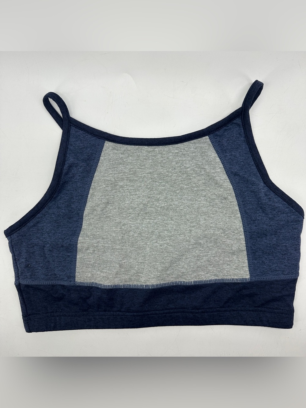THREADS 4 THOUGHT ReActive Color Block High Neck Sports Bra Sz Large